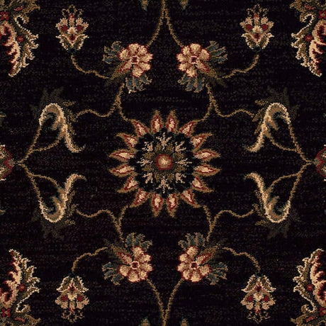 Oriental Weavers Sphinx Ariana 311k3 Black / Ivory Rugs.