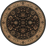 Oriental Weavers Sphinx Ariana 311k3 Black / Ivory Rugs.