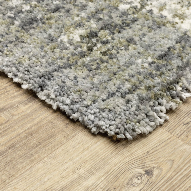 Oriental Weavers Sphinx Aspen 530J9 Grey/ Ivory Rugs.