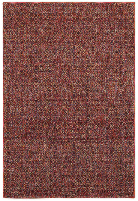 Oriental Weavers Sphinx Atlas 8048K Red / Rust Rugs.