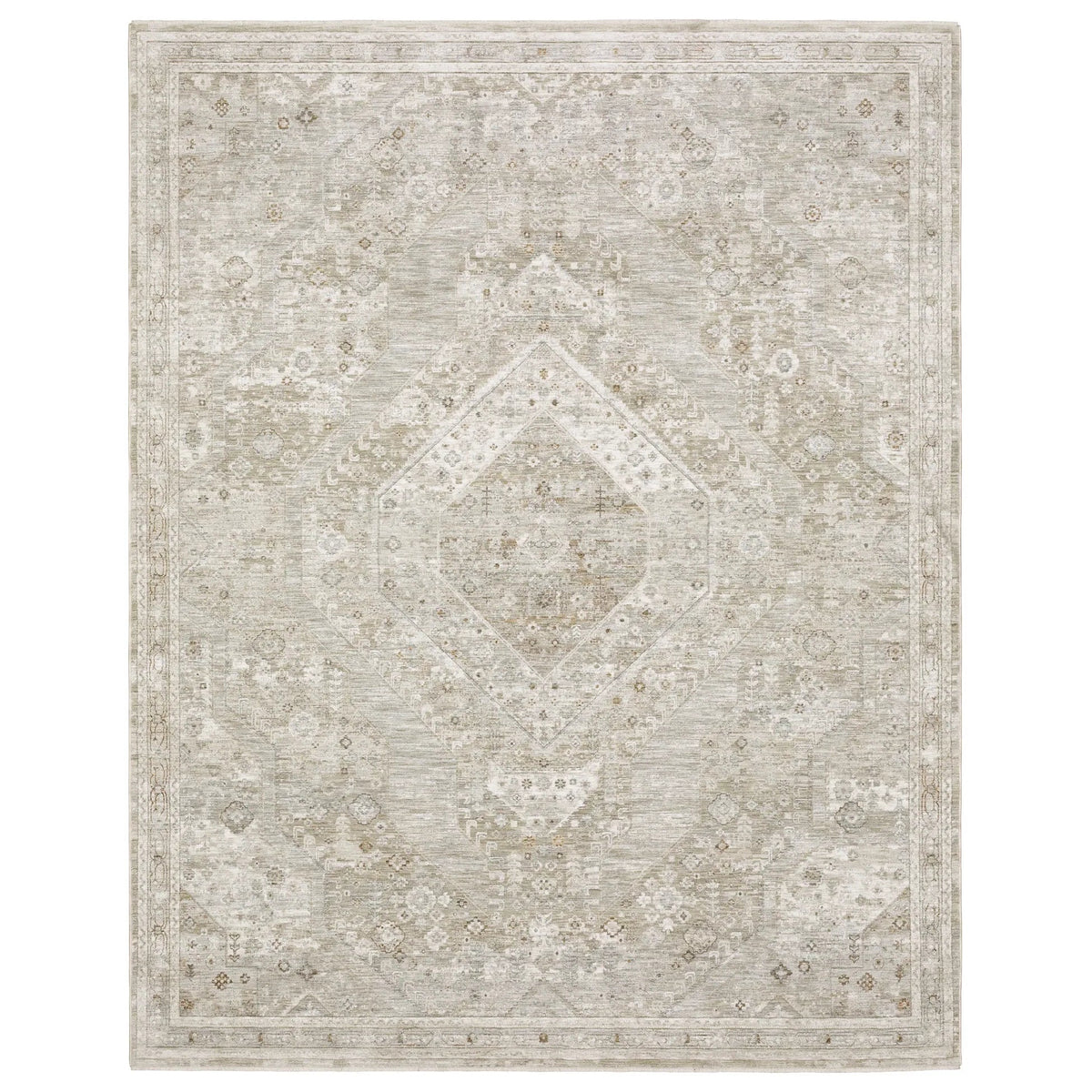 Oriental Weavers Sphinx Avalon AVA06 Ivory Rugs - main flat
