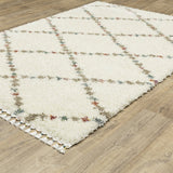 Oriental Weavers Sphinx Axis Ax08A Ivory/ Multi Rug.