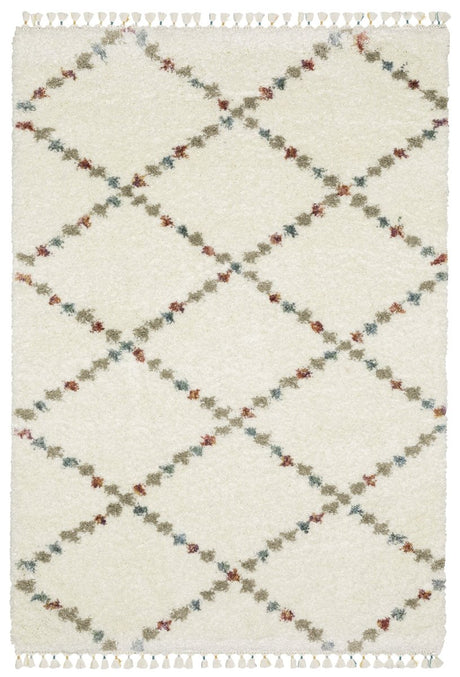 Oriental Weavers Sphinx Axis Ax08A Ivory/ Multi Rug.