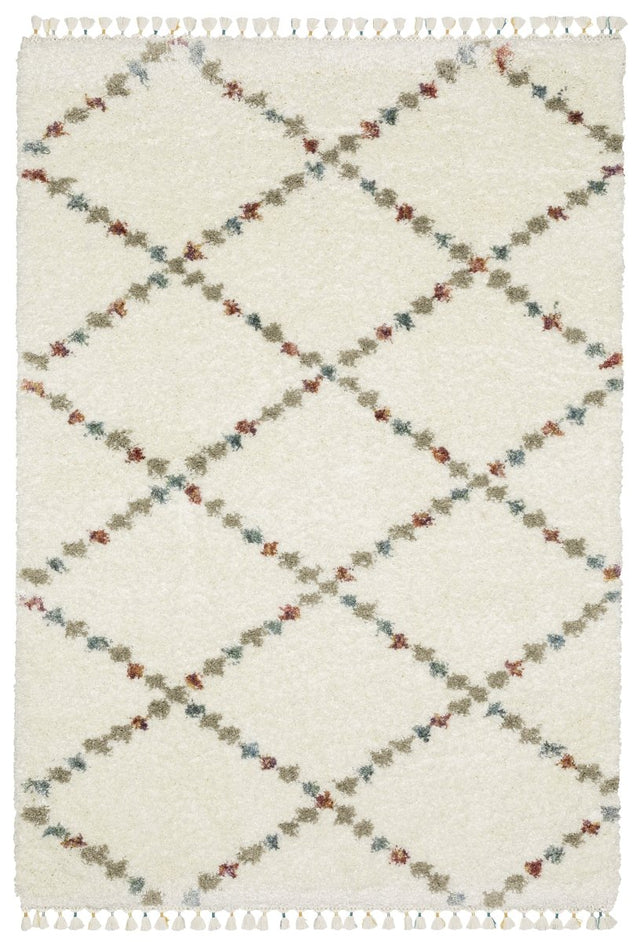 Oriental Weavers Sphinx Axis Ax08A Ivory/ Multi Rug.