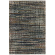 Oriental Weavers Sphinx Bowen 1332H Black / Navy Rugs.