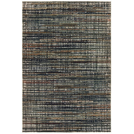 Oriental Weavers Sphinx Bowen 1332H Black / Navy Rugs.