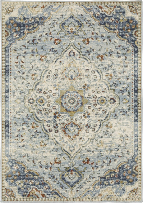 Oriental Weavers Sphinx Branson Br01A Blue/ Multi Rugs.