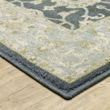 Oriental Weavers Sphinx Branson Br05A Blue/ Ivory Rugs.