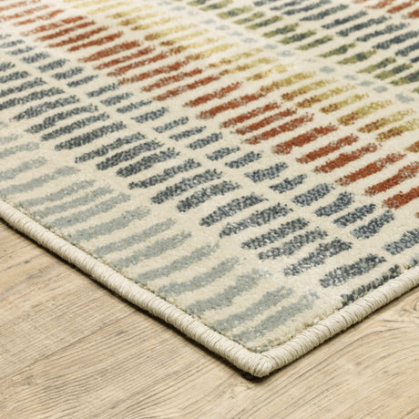 Oriental Weavers Sphinx Branson Br06A Ivory/ Multi Rugs.