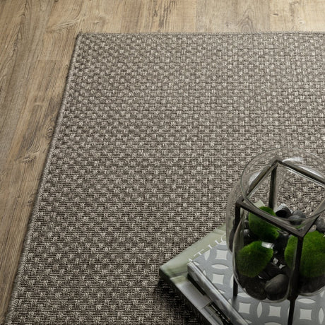 Oriental Weavers Sphinx Caicos Ca01N Grey/ Grey Rug.