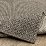 Oriental Weavers Sphinx Caicos Ca01N Grey/ Grey Rug.