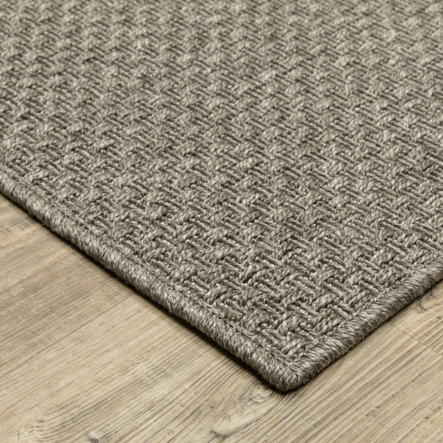 Oriental Weavers Sphinx Caicos Ca01N Grey/ Grey Rug.