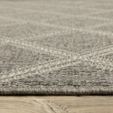 Oriental Weavers Sphinx Caicos Ca02N Grey/ Grey Rug.