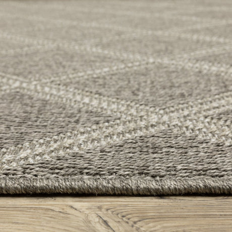 Oriental Weavers Sphinx Caicos Ca02N Grey/ Grey Rug.