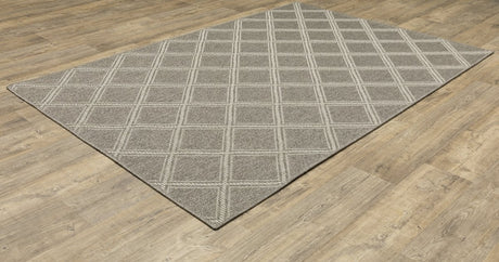 Oriental Weavers Sphinx Caicos Ca02N Grey/ Grey Rug.