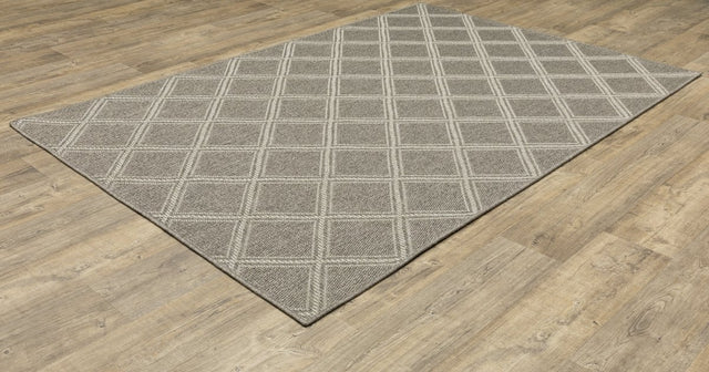 Oriental Weavers Sphinx Caicos Ca02N Grey/ Grey Rug.