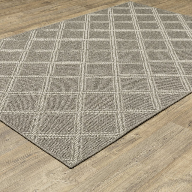 Oriental Weavers Sphinx Caicos Ca02N Grey/ Grey Rug.