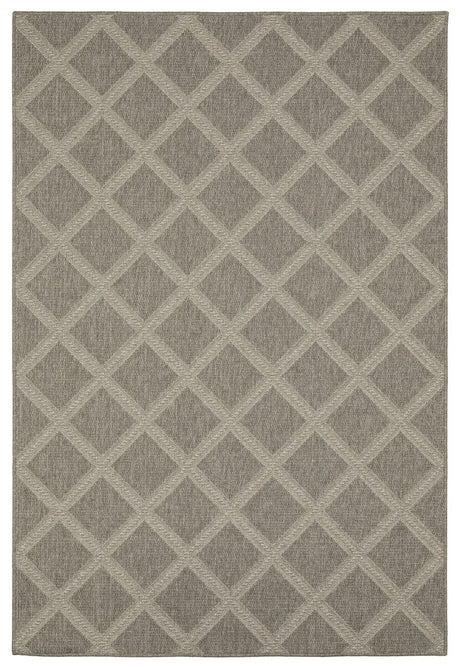 Oriental Weavers Sphinx Caicos Ca02N Grey/ Grey Rug.