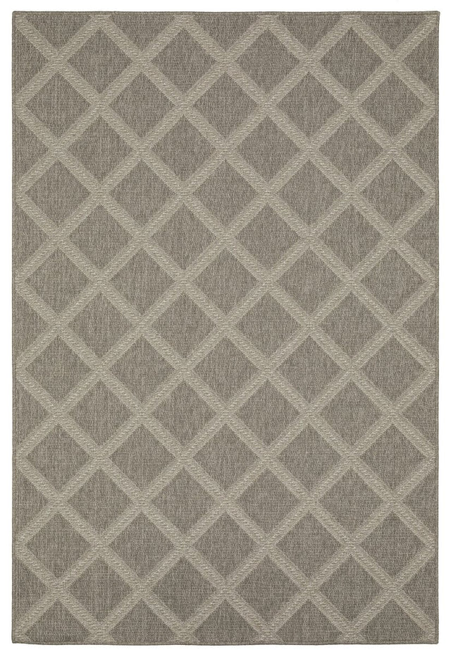 Oriental Weavers Sphinx Caicos Ca02N Grey/ Grey Rug.