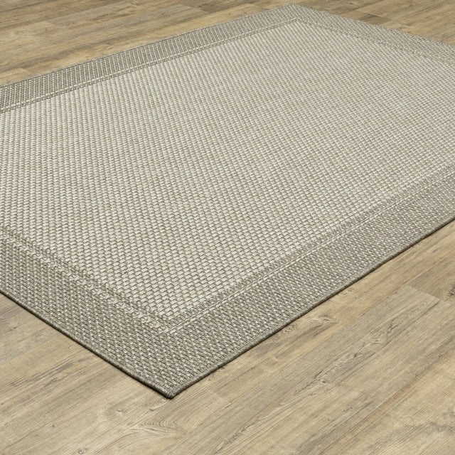 Oriental Weavers Sphinx Caicos Ca03N Grey/ Grey Rug.