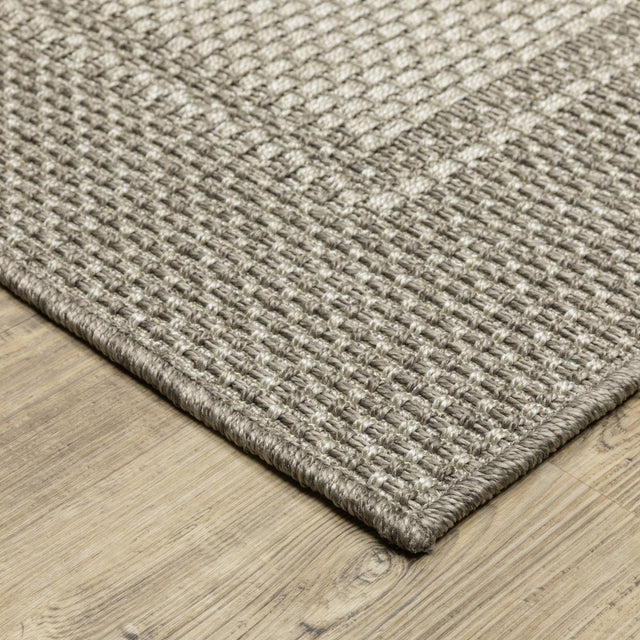 Oriental Weavers Sphinx Caicos Ca03N Grey/ Grey Rug.