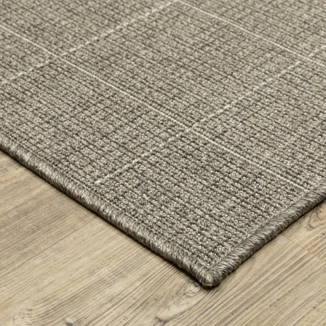 Oriental Weavers Sphinx Caicos Ca04B Grey/ Grey Rug.