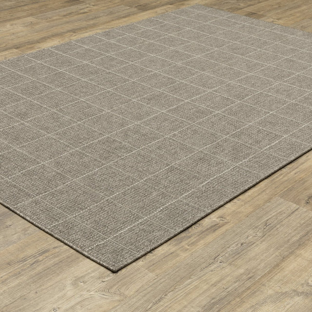 Oriental Weavers Sphinx Caicos Ca04B Grey/ Grey Rug.