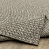 Oriental Weavers Sphinx Caicos Ca05A Grey/ Grey Rug.