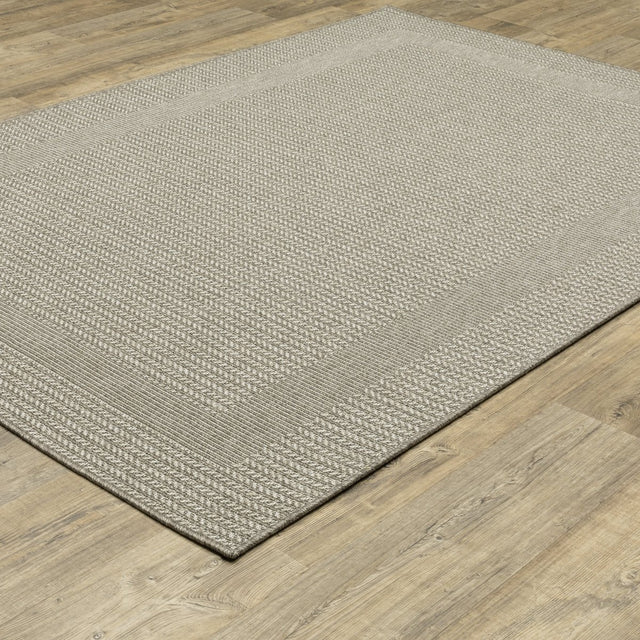 Oriental Weavers Sphinx Caicos Ca05A Grey/ Grey Rug.