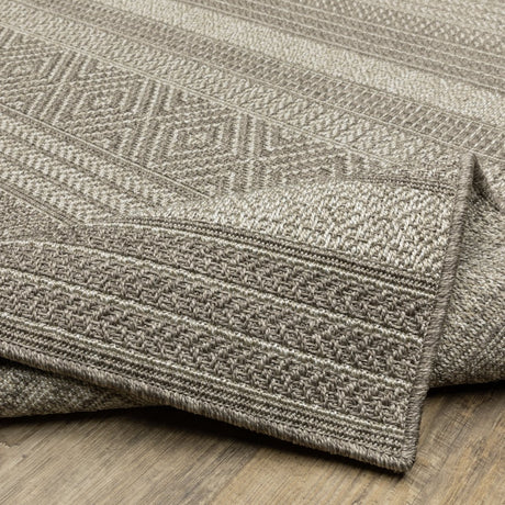 Oriental Weavers Sphinx Caicos Ca06A Grey/ Grey Rug.