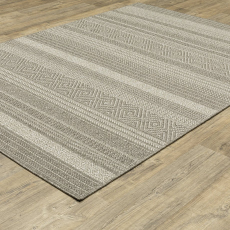 Oriental Weavers Sphinx Caicos Ca06A Grey/ Grey Rug.