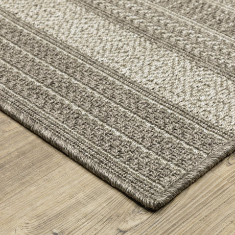 Oriental Weavers Sphinx Caicos Ca06A Grey/ Grey Rug.