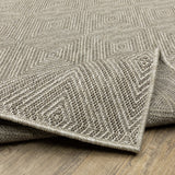 Oriental Weavers Sphinx Caicos Ca08A Grey/ Grey Rug.