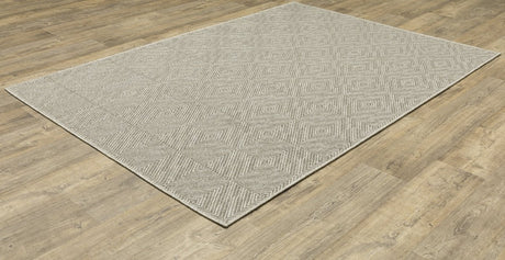 Oriental Weavers Sphinx Caicos Ca08A Grey/ Grey Rug.
