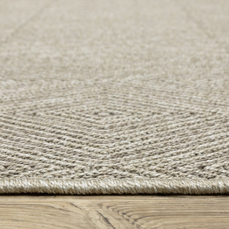 Oriental Weavers Sphinx Caicos Ca08A Grey/ Grey Rug.