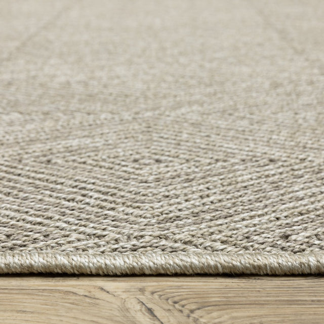 Oriental Weavers Sphinx Caicos Ca08A Grey/ Grey Rug.
