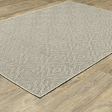 Oriental Weavers Sphinx Caicos Ca08A Grey/ Grey Rug.