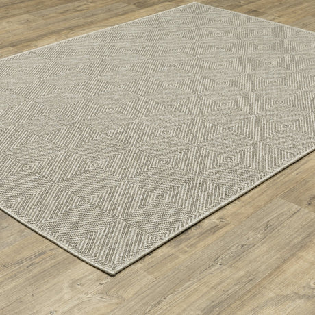 Oriental Weavers Sphinx Caicos Ca08A Grey/ Grey Rug.
