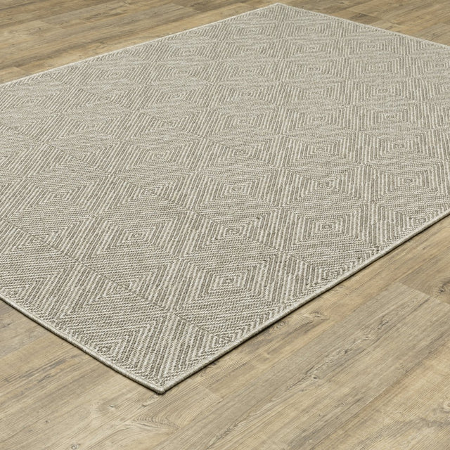 Oriental Weavers Sphinx Caicos Ca08A Grey/ Grey Rug.
