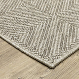 Oriental Weavers Sphinx Caicos Ca08A Grey/ Grey Rug.