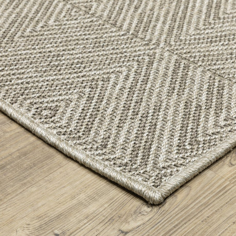 Oriental Weavers Sphinx Caicos Ca08A Grey/ Grey Rug.