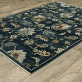 Oriental Weavers Sphinx Capella CAP05 Multi Rugs - angle detail