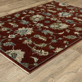 Oriental Weavers Sphinx Capella CAP06 Multi Rugs - angle detail