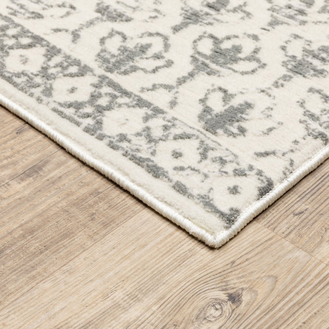 Oriental Weavers Sphinx Capistrano 517C1 Ivory/ Grey Rugs.