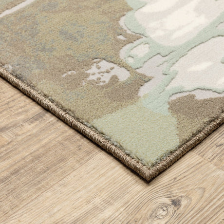 Oriental Weavers Sphinx Capistrano 539C1 Ivory/ Green Rugs.