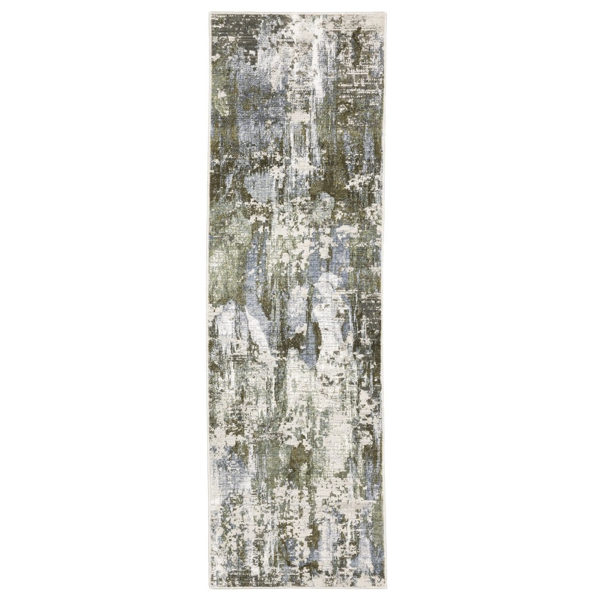 Oriental Weavers Sphinx Caravan 2060F Green/ Blue Rugs.