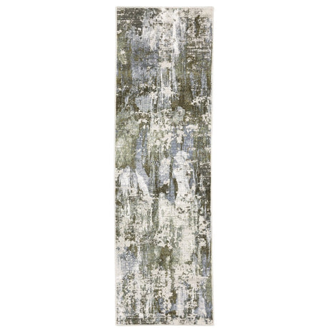Oriental Weavers Sphinx Caravan 2060F Green/ Blue Rugs.