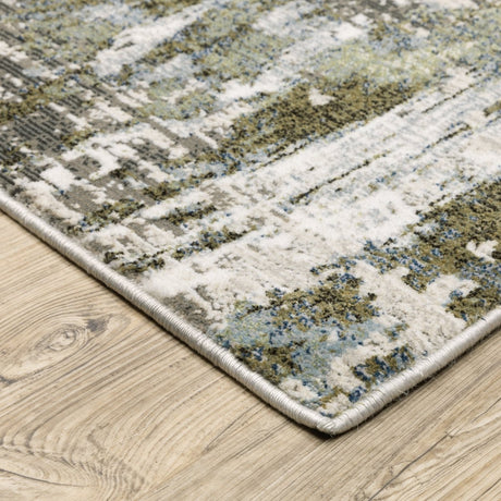Oriental Weavers Sphinx Caravan 2060F Green/ Blue Rugs.