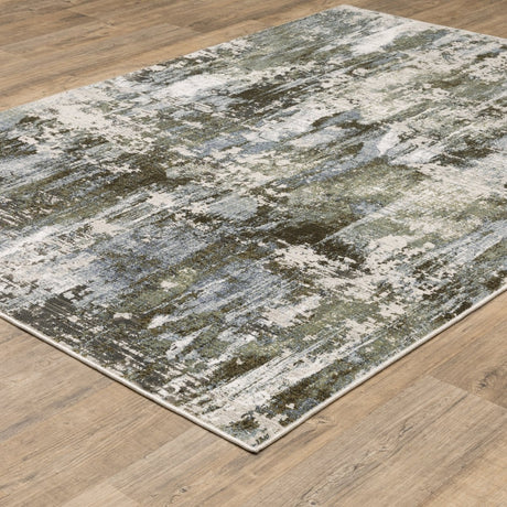 Oriental Weavers Sphinx Caravan 2060F Green/ Blue Rugs.