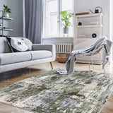 Oriental Weavers Sphinx Caravan 2060F Green/ Blue Rugs.